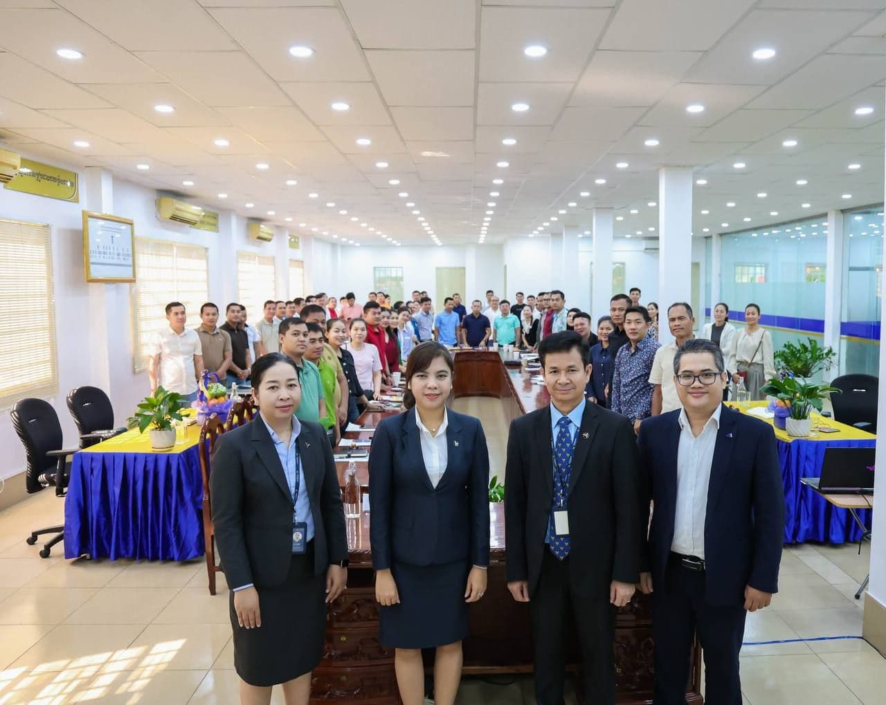 Banjaran AMC and ACLEDA Securities Host 3rd Round Roadshow at ACLEDA Bank Plc., Kampong Chhnang Province Branch